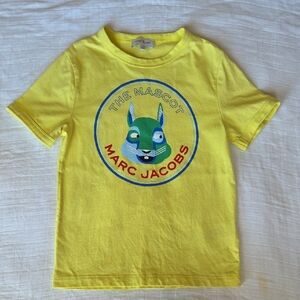 Marc Jacobs Kids Yellow Mascot Tee